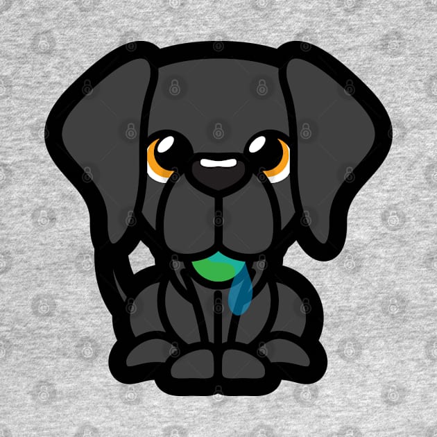 Black Labrador Tooniefied by Tooniefied